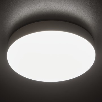 LED Technické stropní svítidlo se senzorem pohybu IPER LED/26W/230V IK10 IP65 kulatý bílá