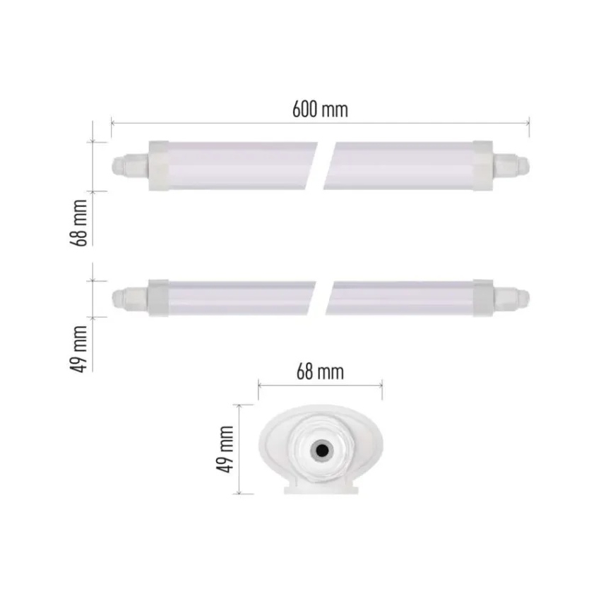 LED Technické svítidlo DUSTY LED/18W/230V IP65 4000K 60 cm