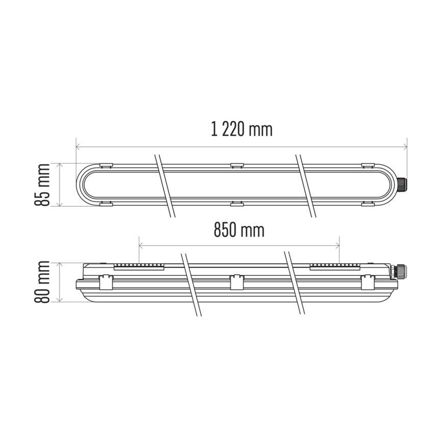 LED Technické svítidlo LED/36W/230V IP66 4000K