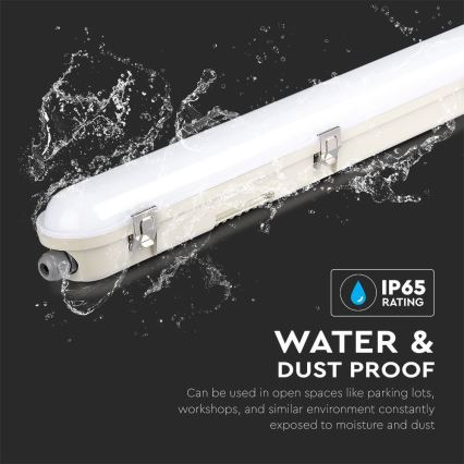 LED Technické zářivkové svítidlo s nouzovým modulem EMERGENCY LED/48W/230V 4000K 150cm IP65