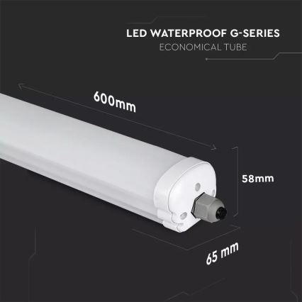 LED Technické zářivkové svítidlo G-SERIES LED/18W/230V 4000K 60cm IP65