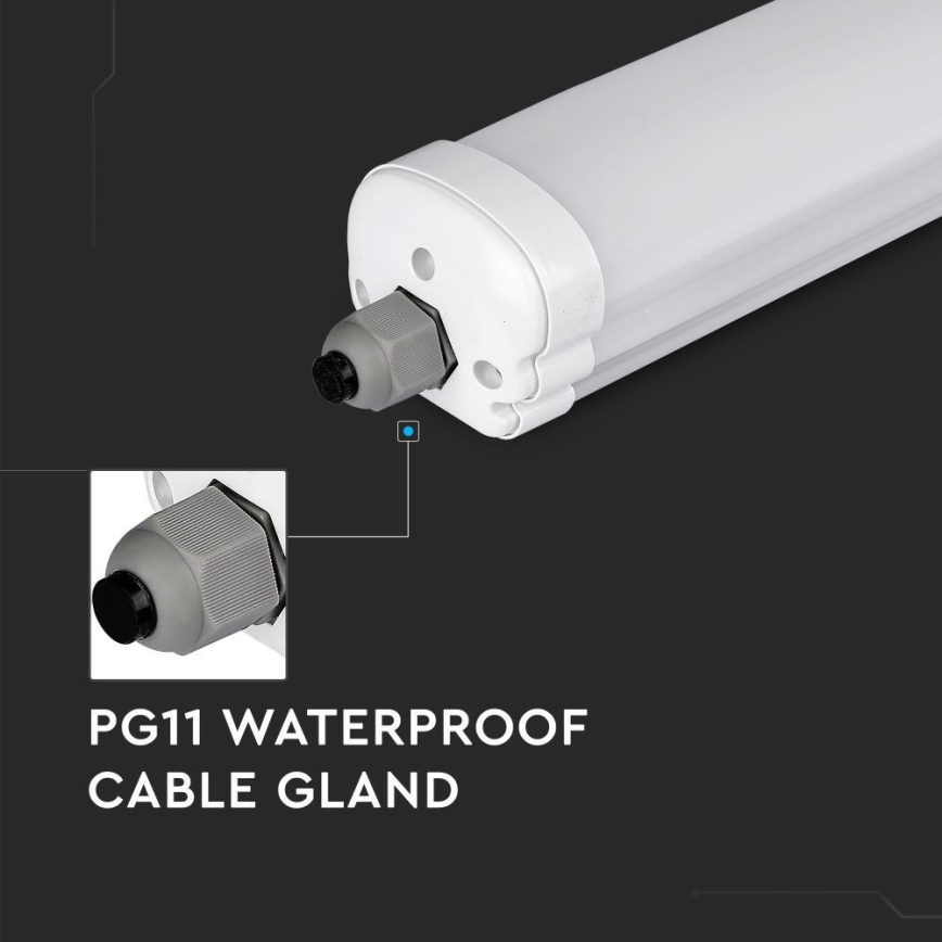 LED Technické zářivkové svítidlo G-SERIES LED/18W/230V 4000K IP65 60 cm