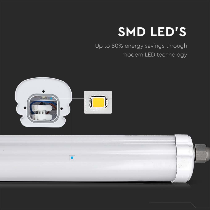 LED Technické zářivkové svítidlo G-SERIES LED/18W/230V 4000K IP65 60 cm