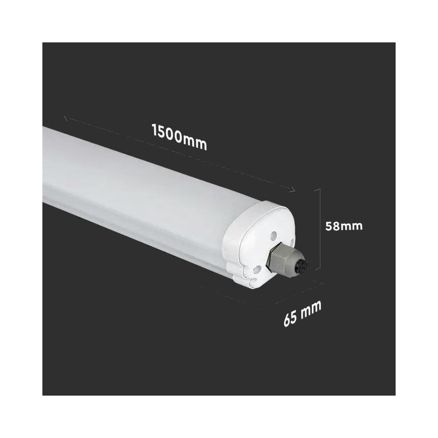 LED Technické zářivkové svítidlo G-SERIES LED/48W/230V 4000K 150cm IP65
