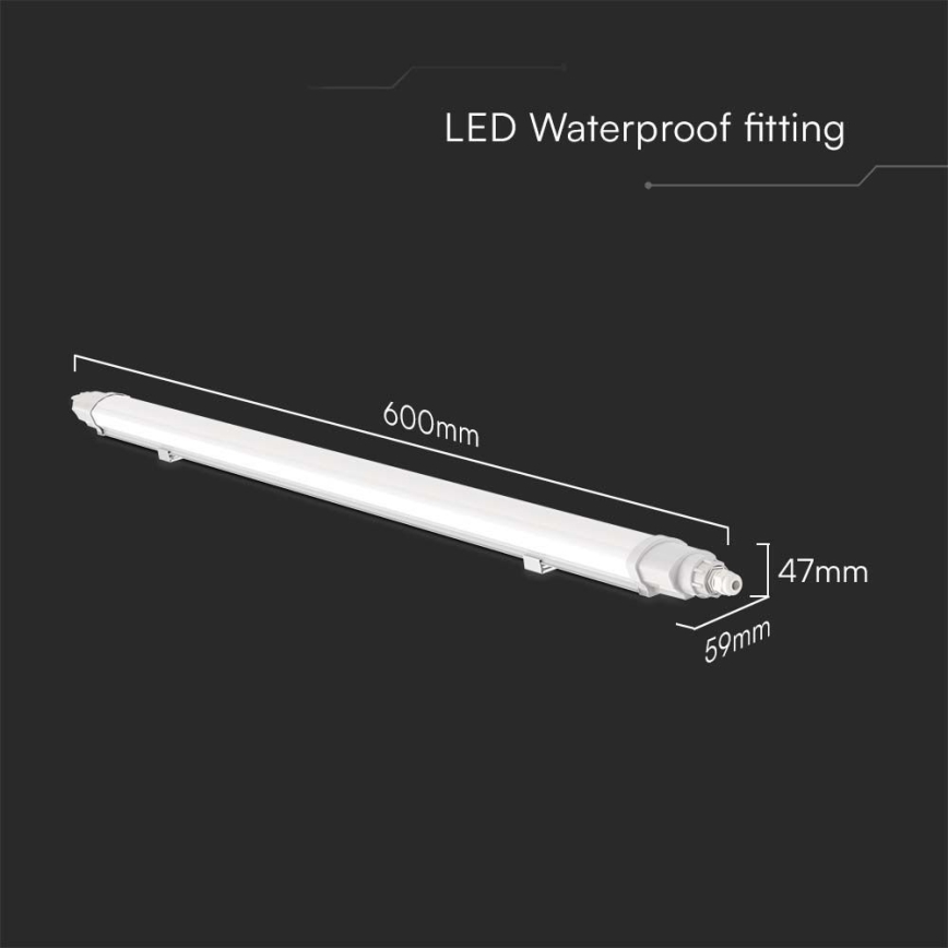 LED Technické zářivkové svítidlo LED/18W/230V 6500K IP65 60 cm
