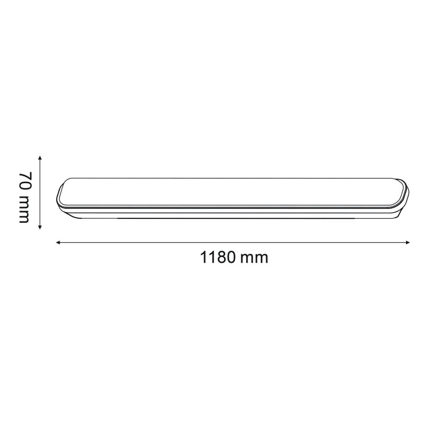 LED Technické zářivkové svítidlo LED/30W/230V IP65