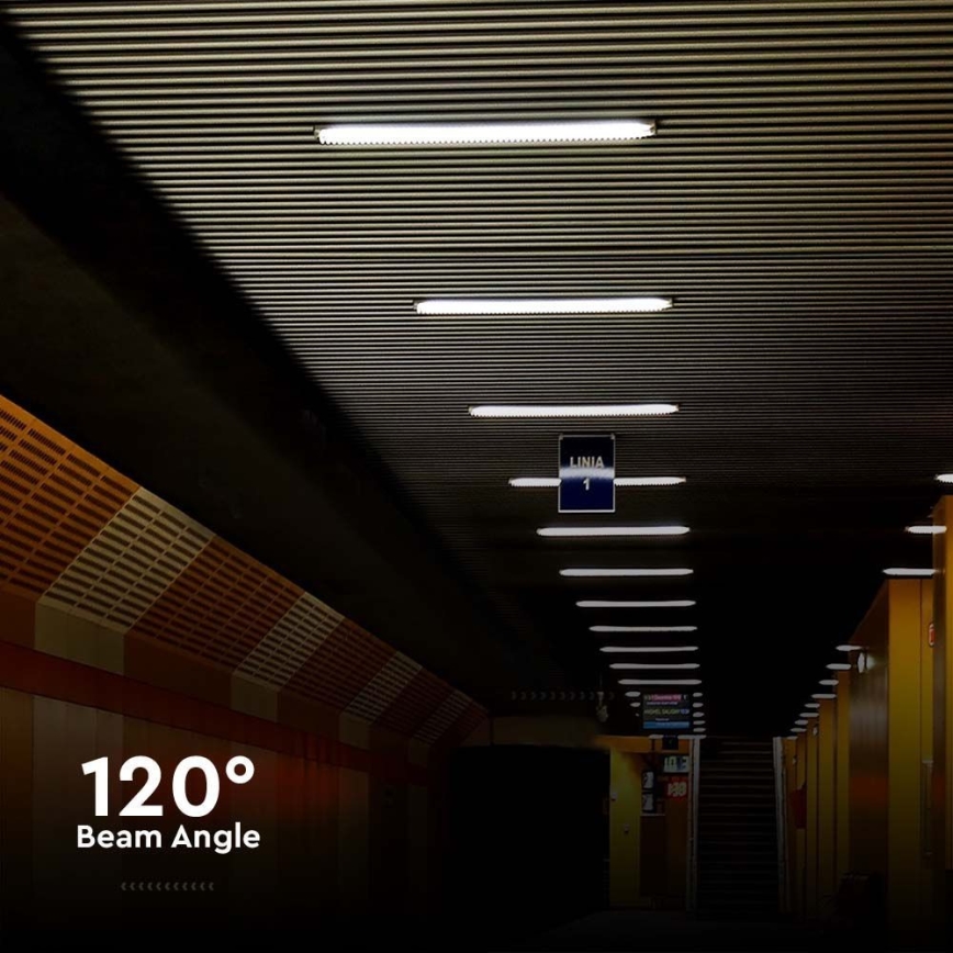 LED Technické zářivkové svítidlo LED/36W/230V 6500K IP65 120 cm