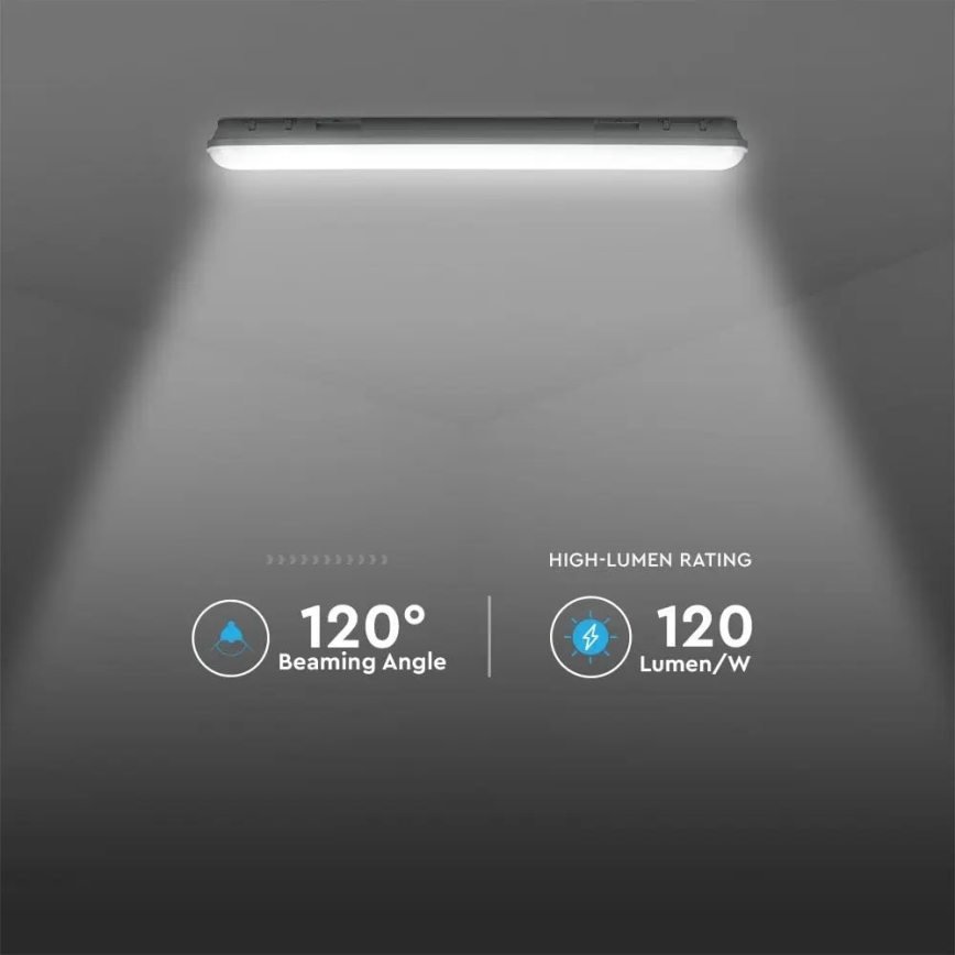 LED Technické zářivkové svítidlo M-SERIES LED/48W/230V 6500K 150cm IP65