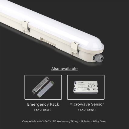 LED Technické zářivkové svítidlo SAMSUNG CHIP LED/70W/230V 4000K 150cm IP65