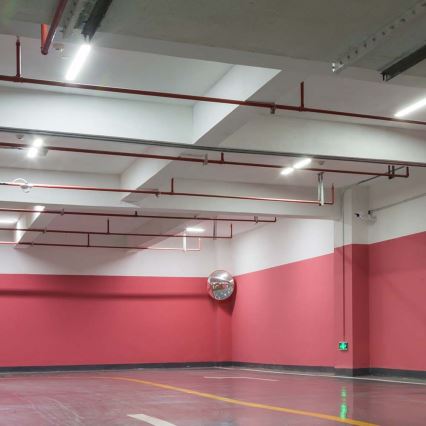 LED Technické zářivkové svítidlo se senzorem pohybu a soumraku LED/48W/230V IP65 4000K 150 cm