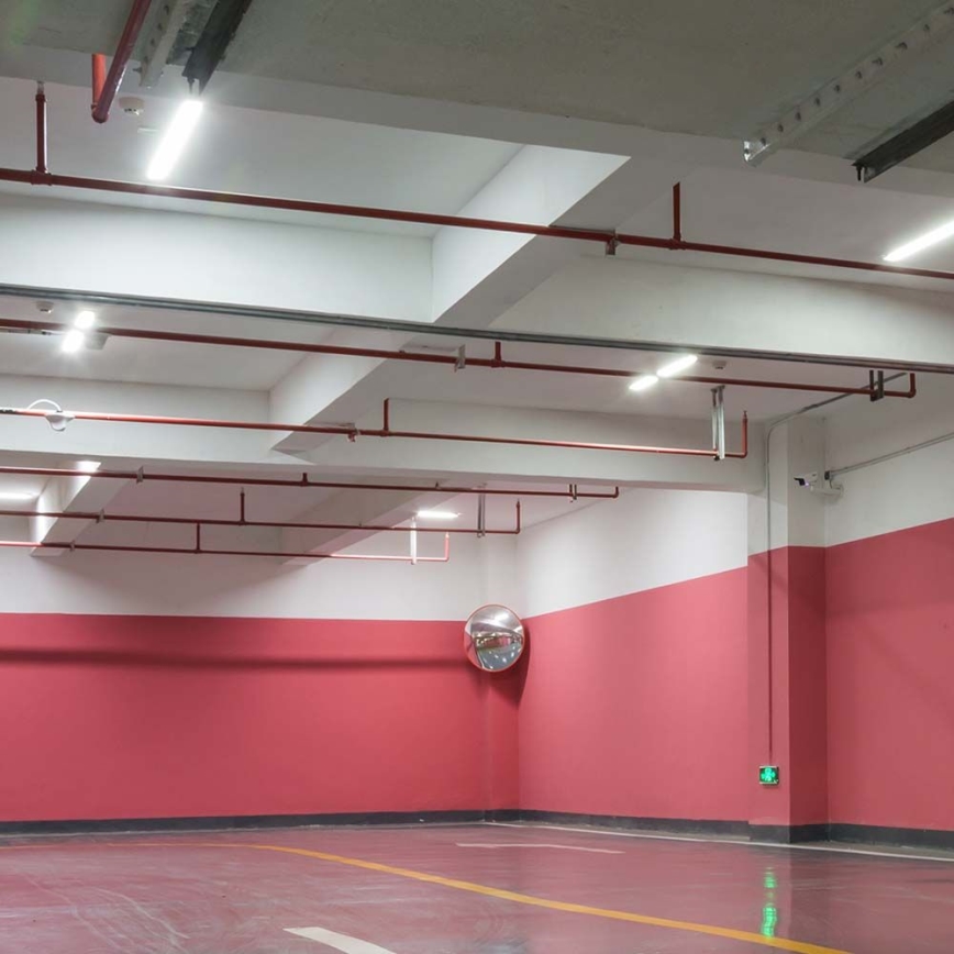 LED Technické zářivkové svítidlo se senzorem pohybu a soumraku LED/48W/230V IP65 4000K 150 cm