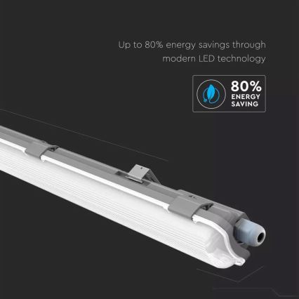 LED Technické zářivkové svítidlo T8 1xG13/18W/230V 4000K 120cm IP65