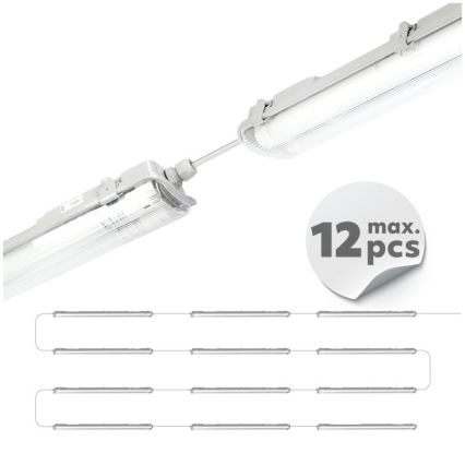 LED Technické zářivkové svítidlo T8 2xG13/18W/230V 5000K IP65 127 cm