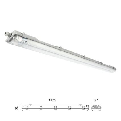 LED Technické zářivkové svítidlo T8 2xG13/18W/230V 5000K IP65 127 cm