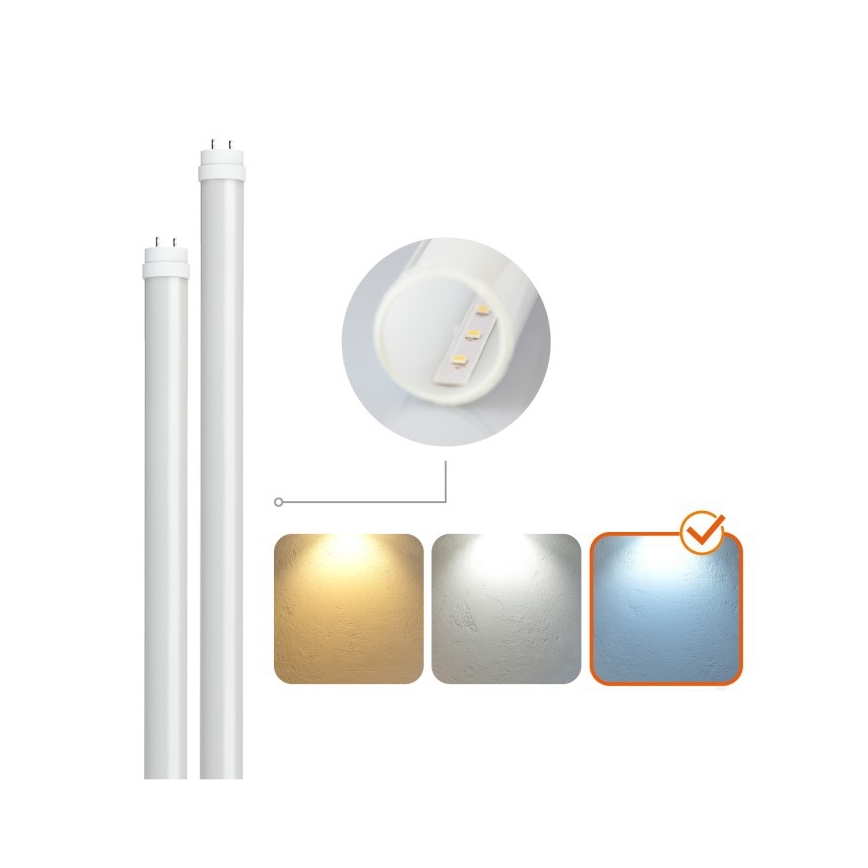 LED Technické zářivkové svítidlo T8 2xG13/18W/230V 6500K IP65 127 cm