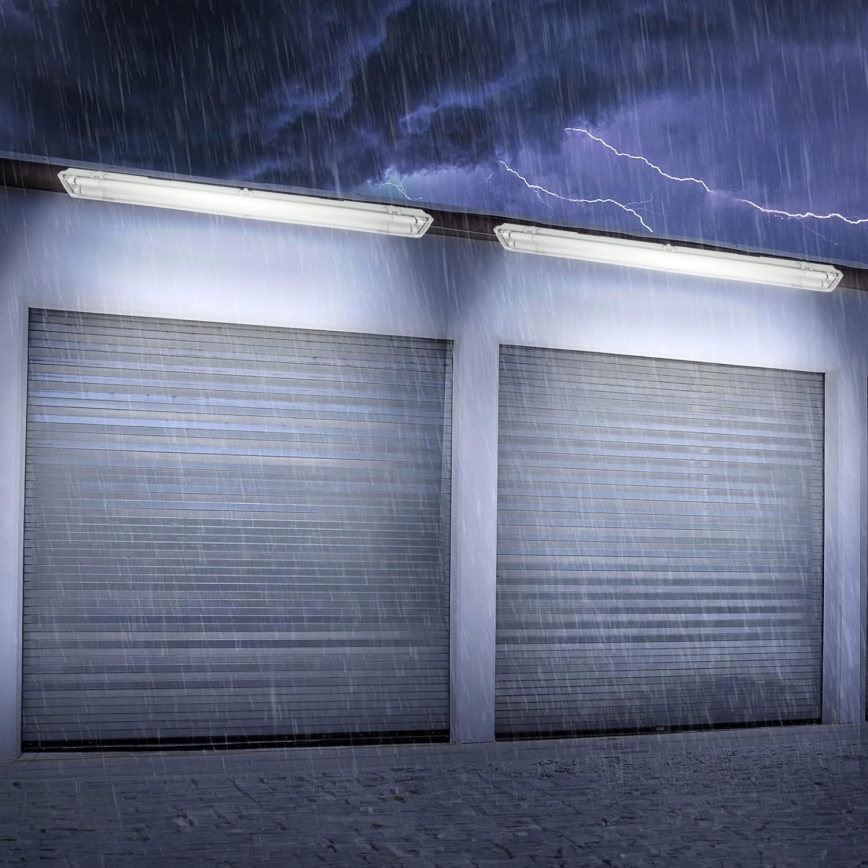 LED Technické zářivkové svítidlo T8 2xG13/20W/230V 6500K 120 cm IP65 bílá