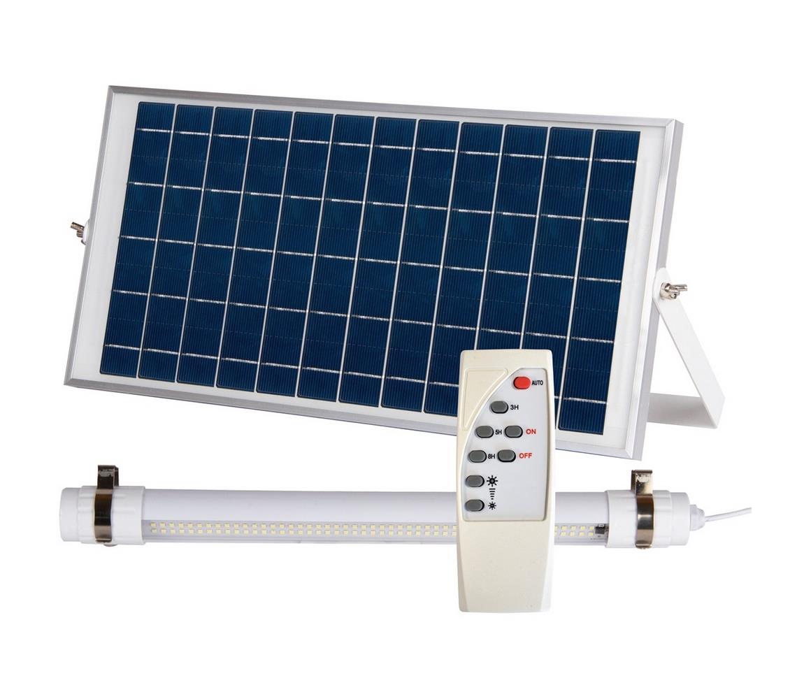 Milagro LED Trubice se senzorem a solárním panelem JIMMY 40W/5000 mAh 3,7V 6000K IP65+DO MI2135