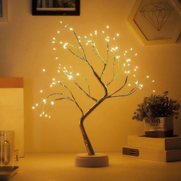 LED Vánoční dekorace 102xLED/3xAA teplá bílá