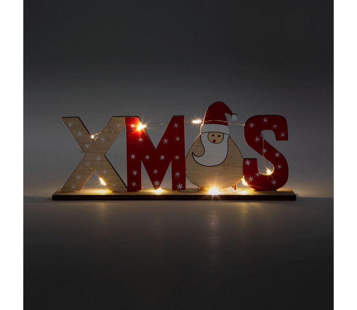 Family LED Vánoční dekorace 10xLED/3xLR44 LC3539