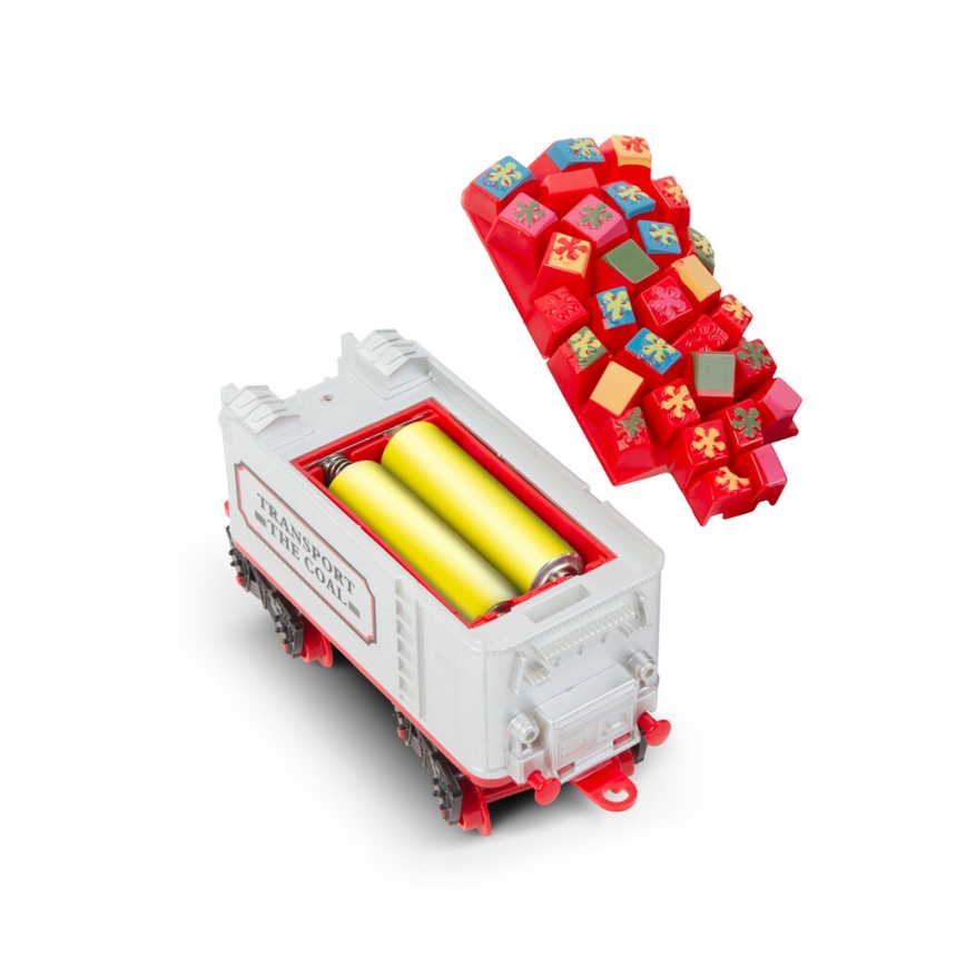LED Vánoční dekorace 10xLED/4xAA vlak