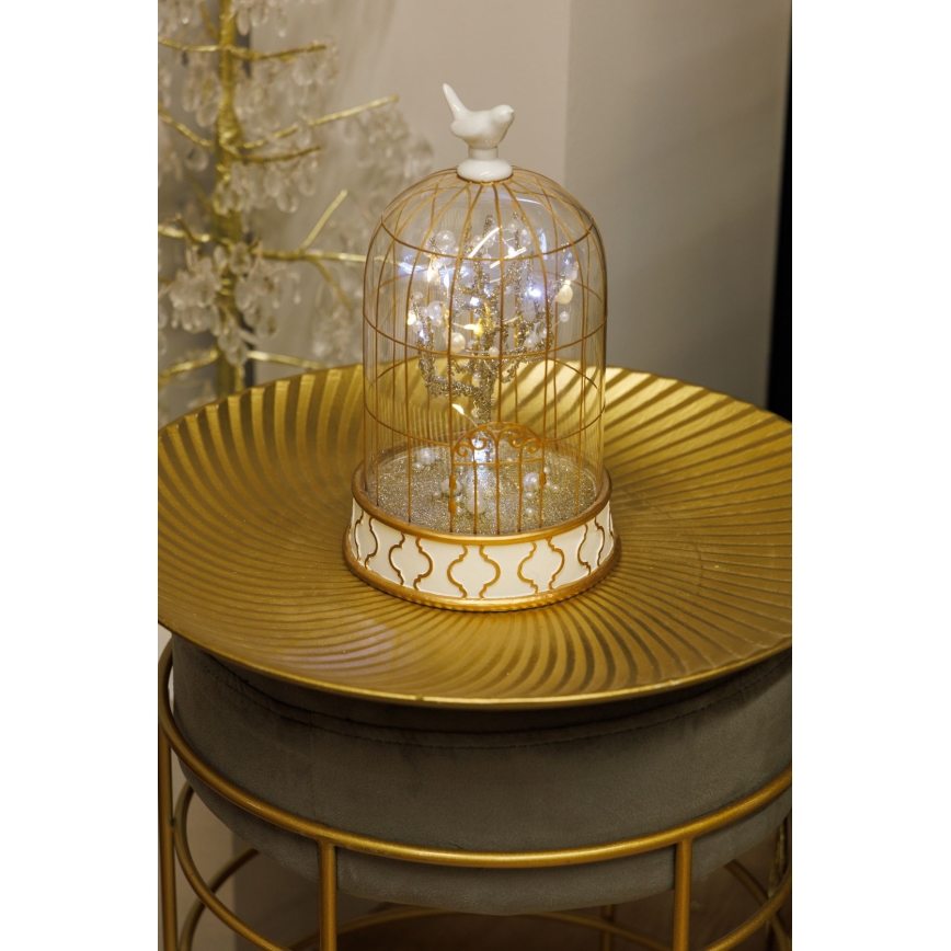 LED Vánoční dekorace 12xLED/3xAAA teplá bílá