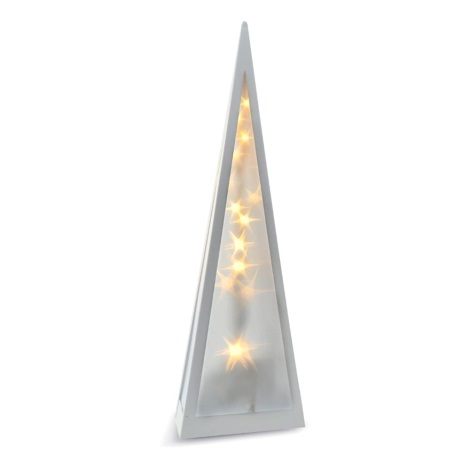 LED Vánoční dekorace 16xLED/230V pyramida