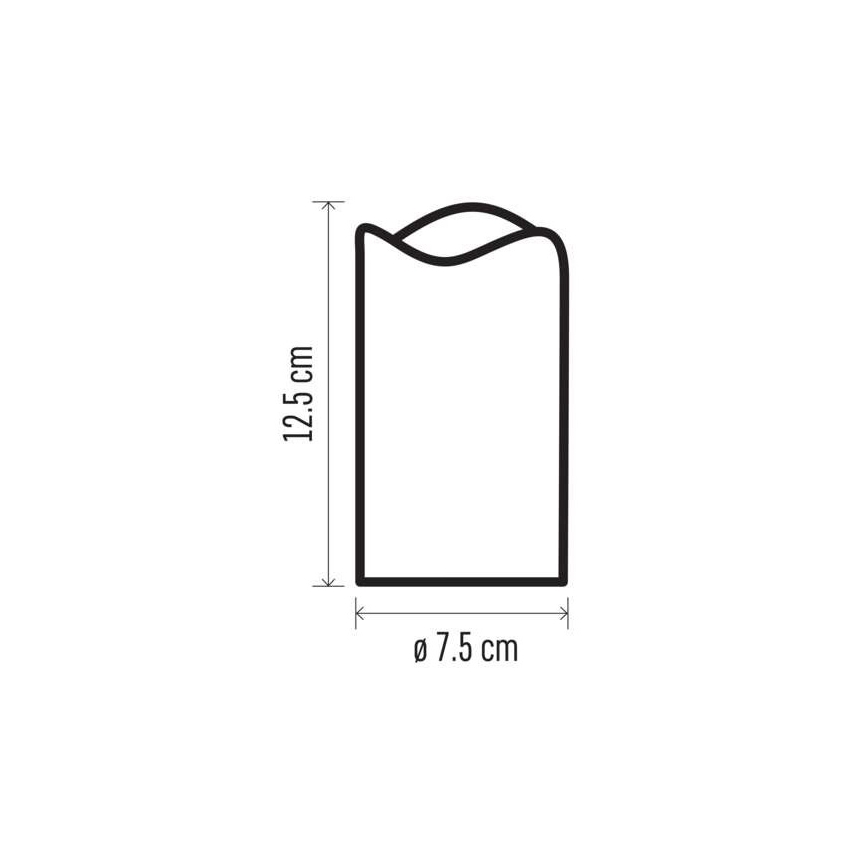 LED Vánoční dekorace 1xLED/3xAAA