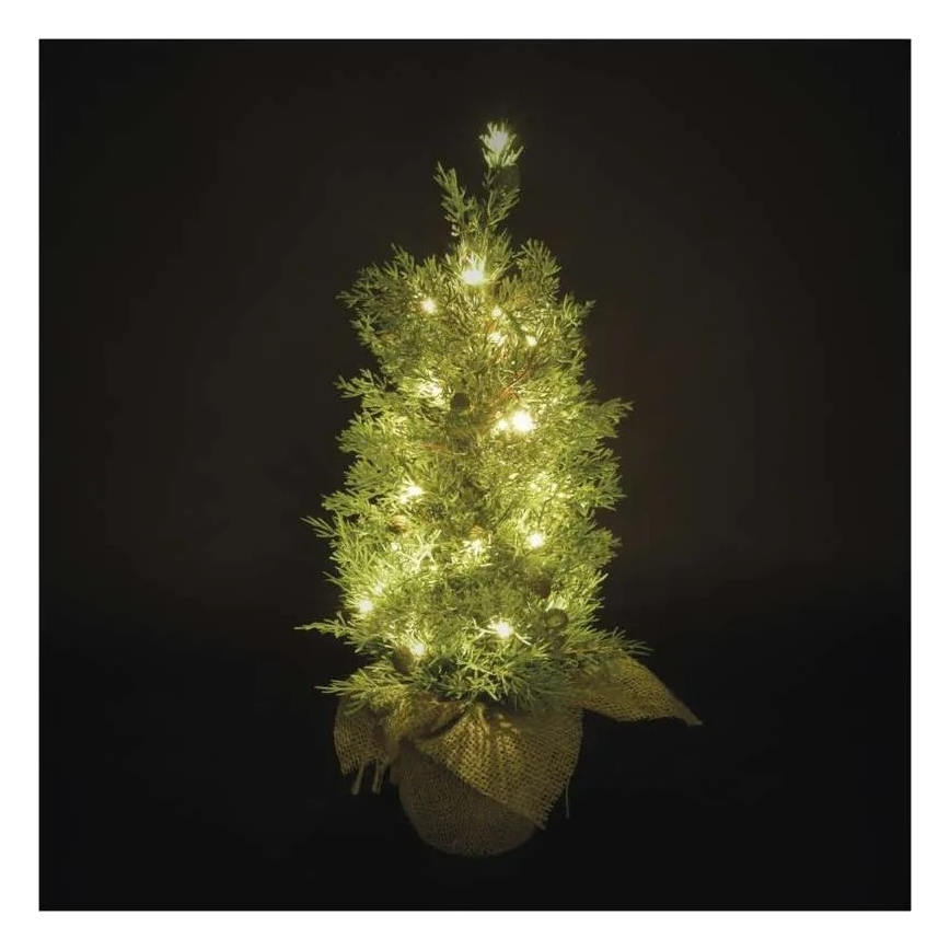 LED Vánoční dekorace 30xLED/3xAA IP44