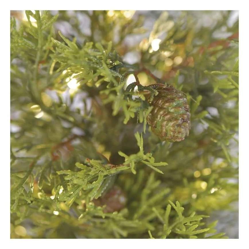 LED Vánoční dekorace 30xLED/3xAA IP44