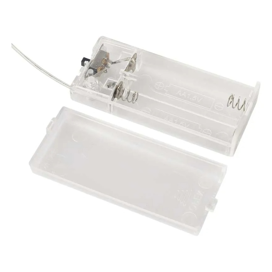 LED Vánoční dekorace 35xLED/2xAA stromek