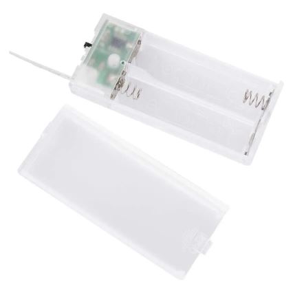 LED Vánoční dekorace 40xLED/2xAA teplá bílá město
