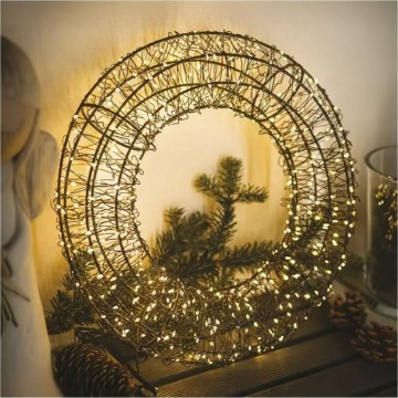 LED Vánoční dekorace 480xLED/230V pr. 38 cm
