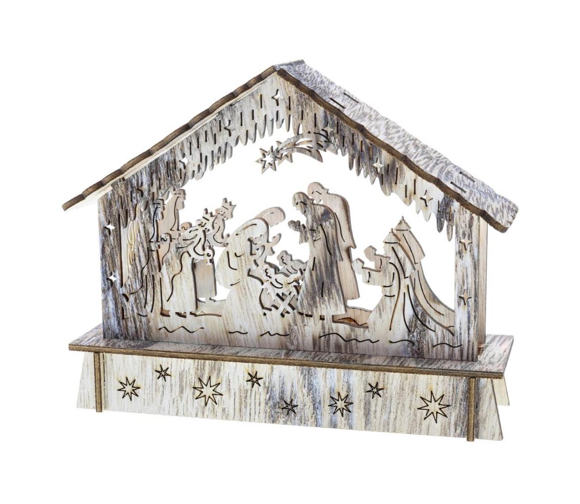 Retlux LED Vánoční dekorace 6xLED/2xAA teplá bílá FT0014