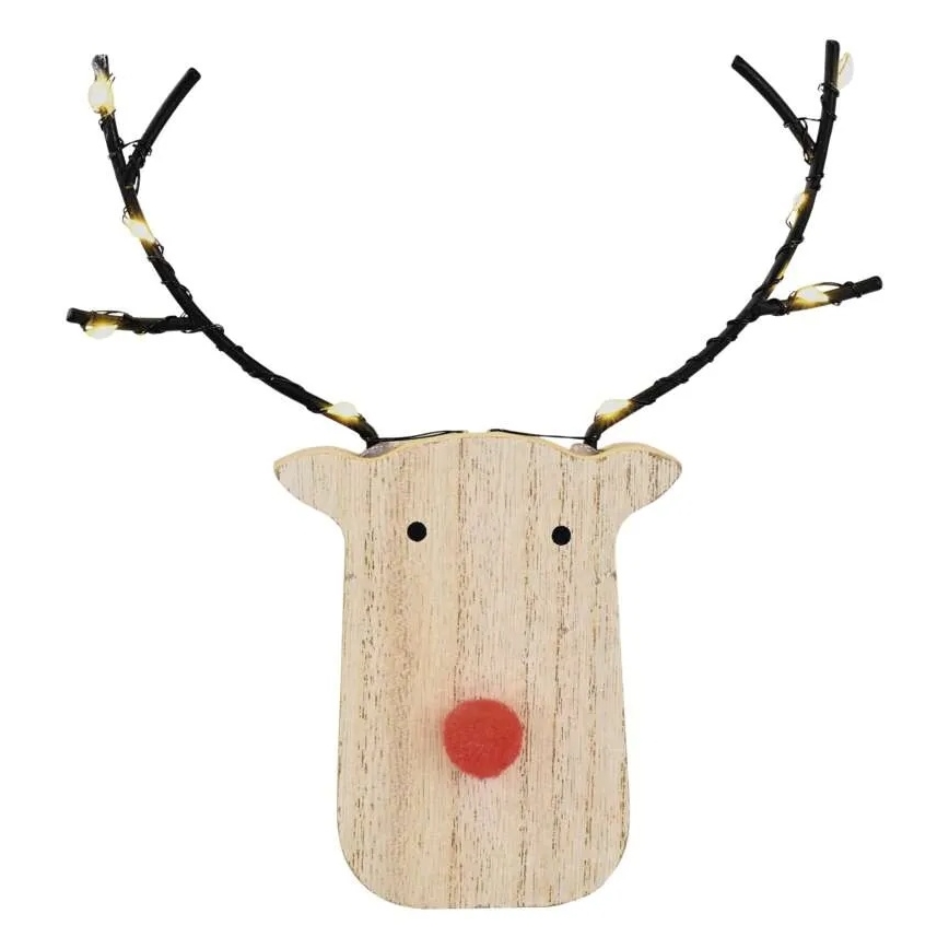 LED Vánoční dekorace 8xLED/2xAAA sob