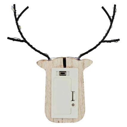 LED Vánoční dekorace 8xLED/2xAAA sob