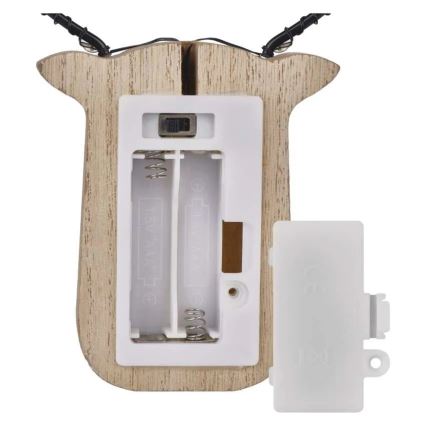 LED Vánoční dekorace 8xLED/2xAAA sob