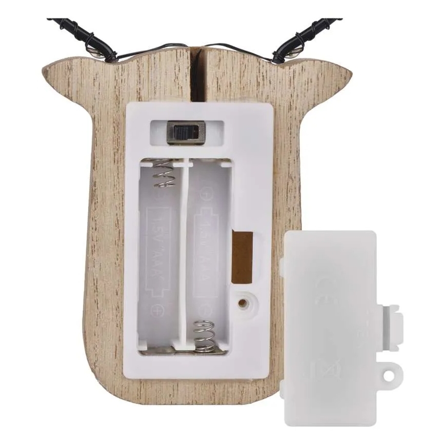 LED Vánoční dekorace 8xLED/2xAAA sob