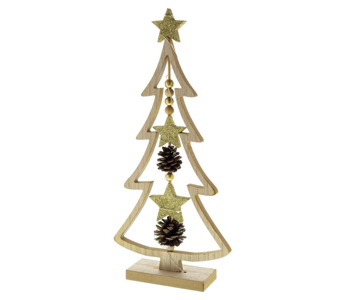  LED Vánoční dekorace LED/1xCR2032 strom 