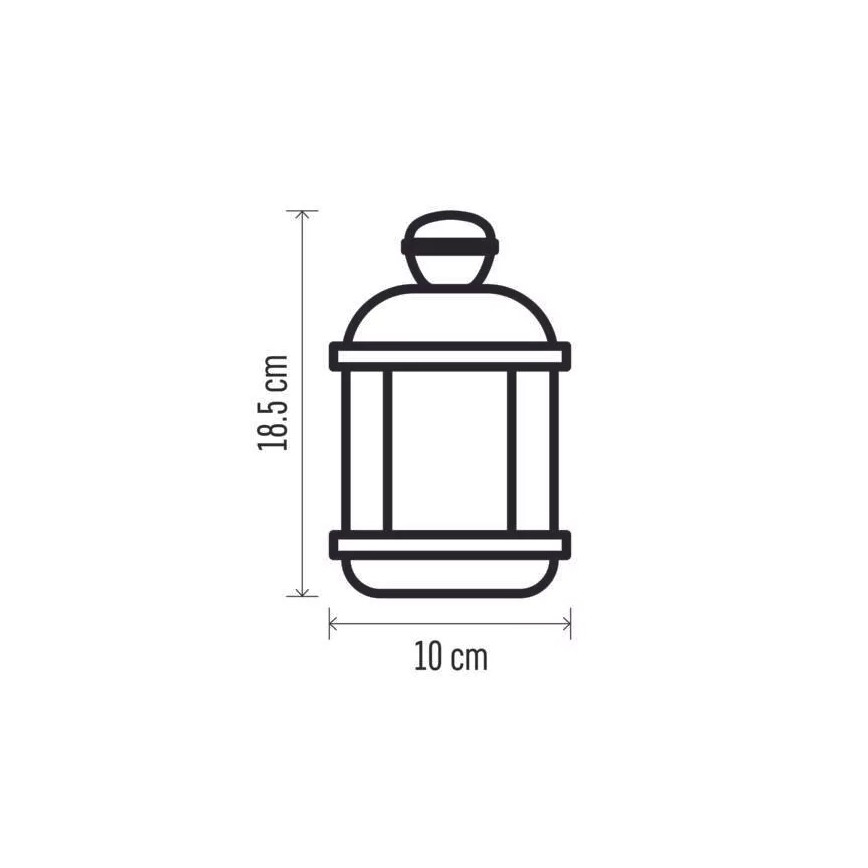 LED Vánoční dekorace LED/1xCR2032 teplá bílá