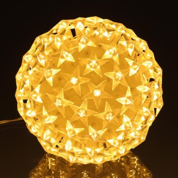 LED Vánoční dekorace LED/230V/teplá bílá koule