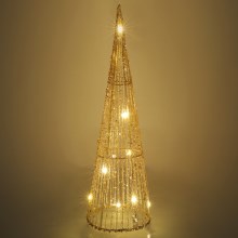 LED Vánoční dekorace LED/2xAA 40 cm kužel