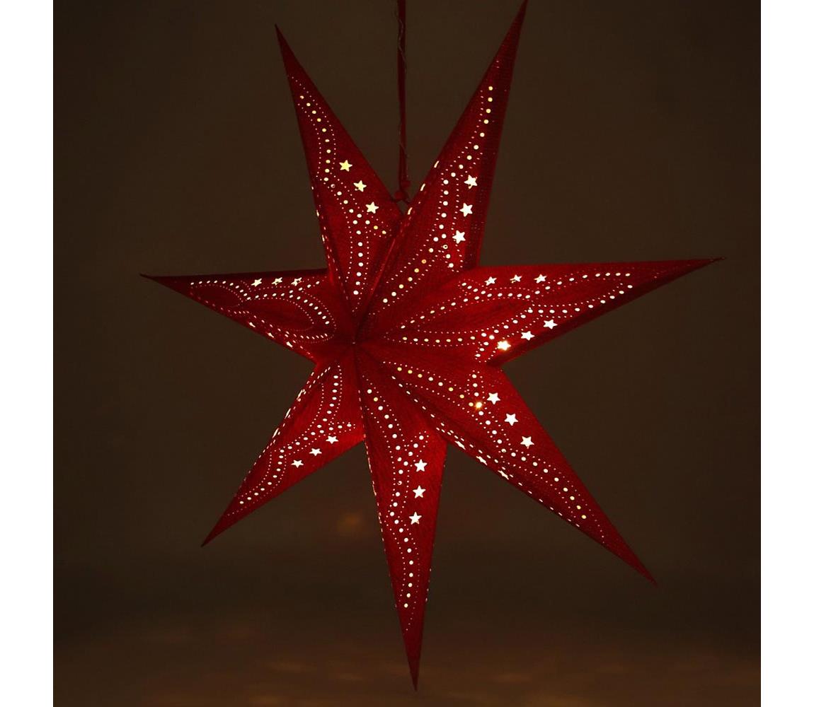 Retlux LED Vánoční dekorace LED/3xAA červená FT0522