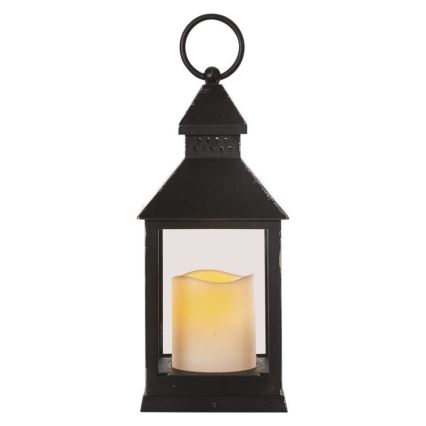 LED Vánoční dekorace LED/3xAAA černá