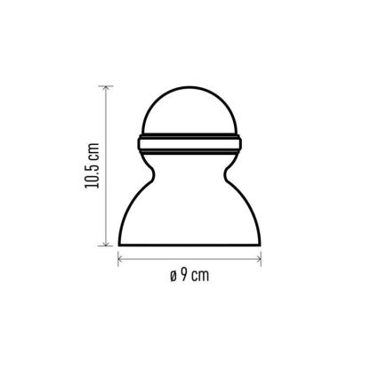 LED Vánoční projektor LED/3xAAA