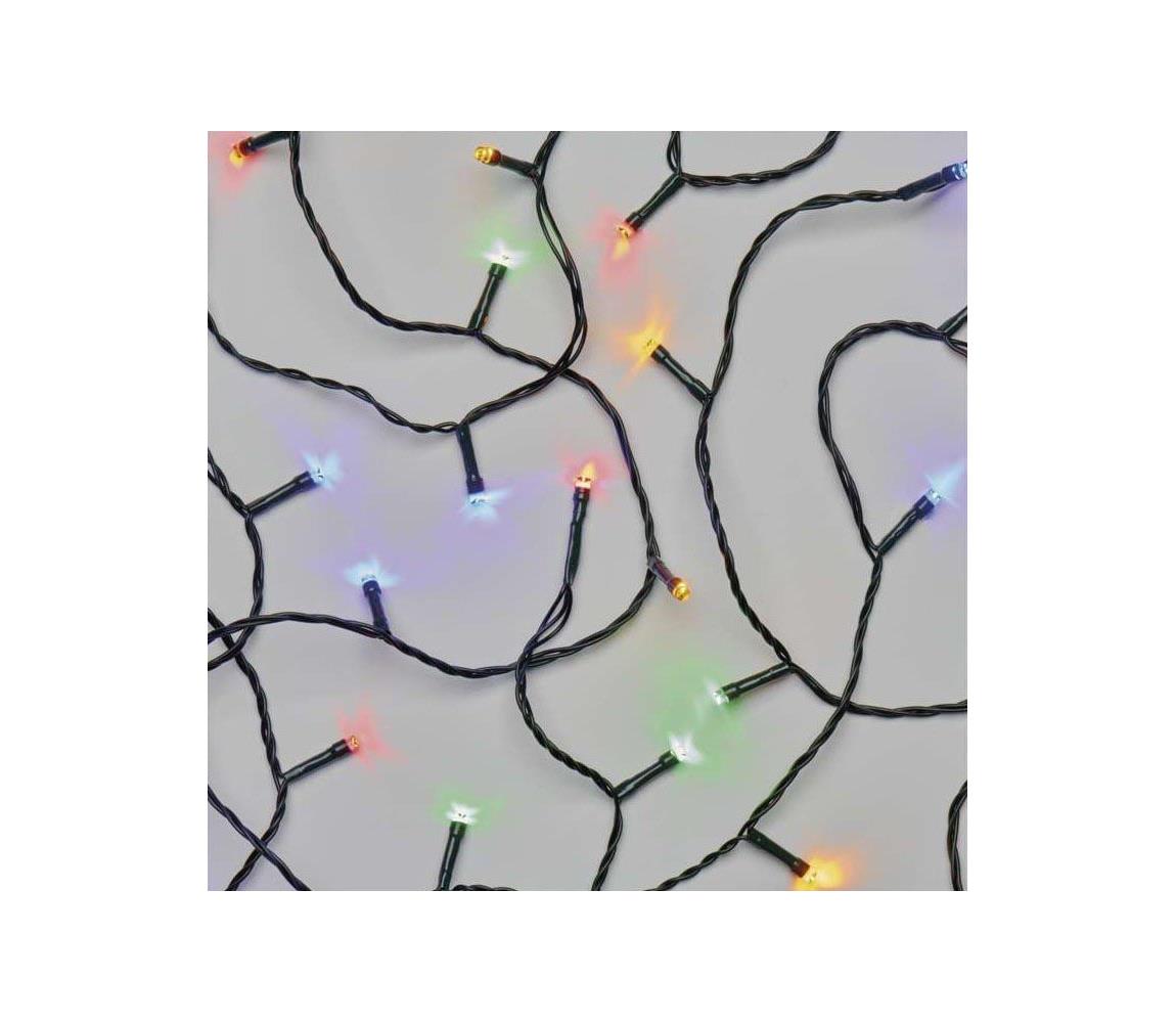 EMOS ZYK0106 100 LED řetěz, 5m, IP20, multicolor