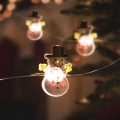LED Vánoční řetěz 10xLED/2xAA 1,2m teplá bílá
