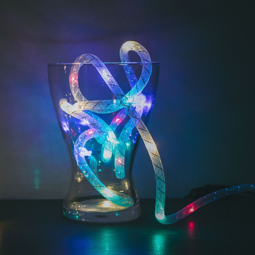 LED Vánoční řetez 20xLED 2,3m multicolor