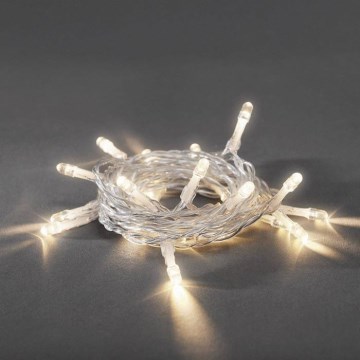 LED Vánoční řetěz 20xLED/2xAA 3,35m