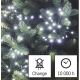 LED Vánoční řetěz 300xLED/8,2m studená bílá