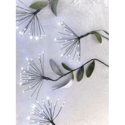 LED Vánoční řetěz 450xLED 8+3 m studená bílá